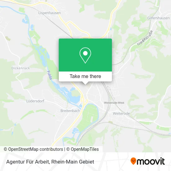 Карта Agentur Für Arbeit