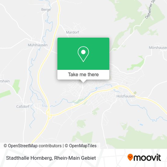 Stadthalle Homberg map