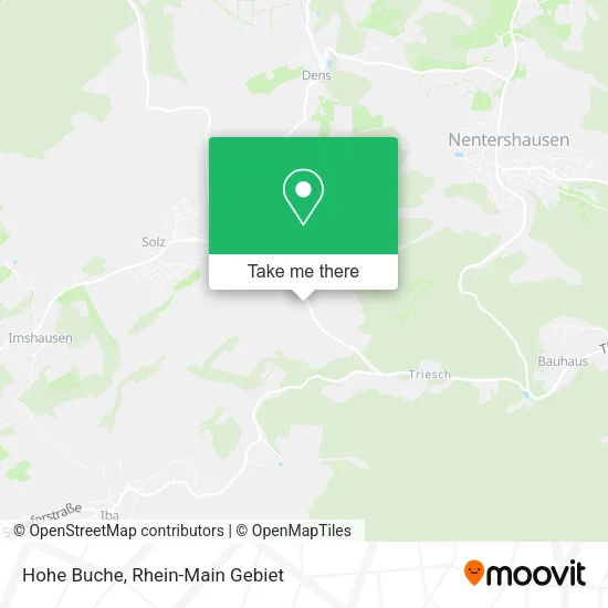 Карта Hohe Buche