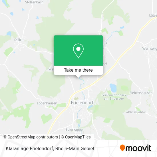 Карта Kläranlage Frielendorf