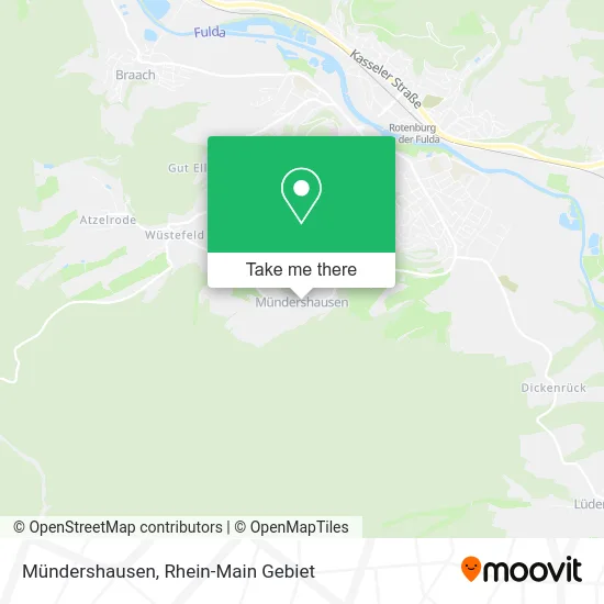 Карта Mündershausen