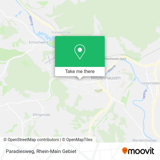 Карта Paradiesweg
