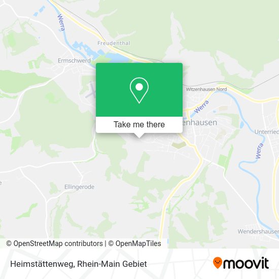 Карта Heimstättenweg