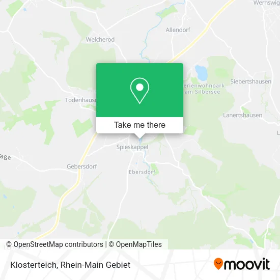 Карта Klosterteich