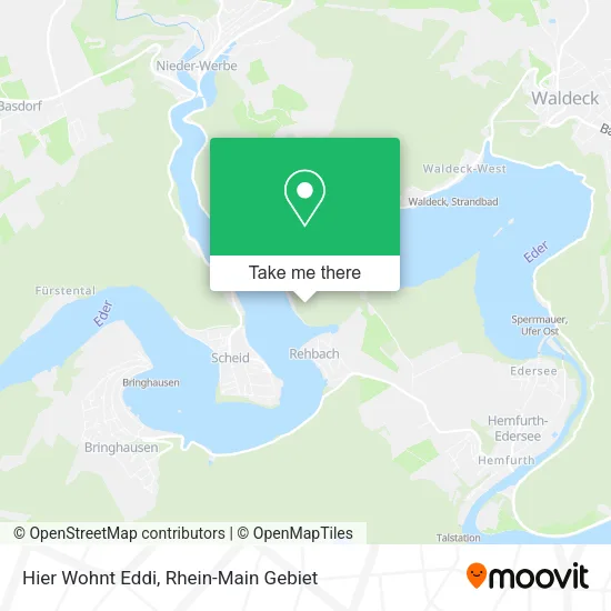 Карта Hier Wohnt Eddi