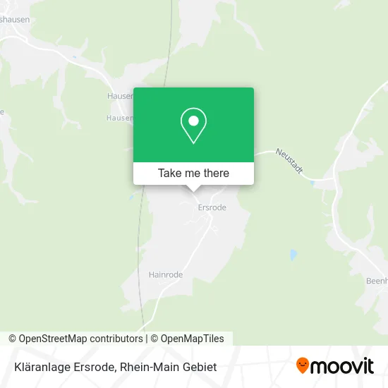 Карта Kläranlage Ersrode