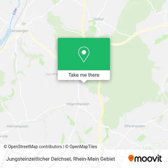 Карта Jungsteinzeitlicher Deichsel