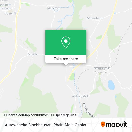Карта Autowäsche Bischhausen