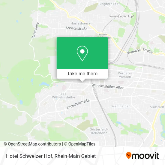 Карта Hotel Schweizer Hof