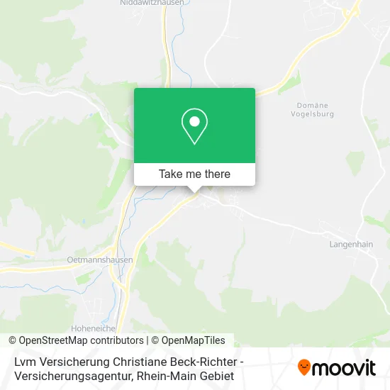 Карта Lvm Versicherung Christiane Beck-Richter - Versicherungsagentur
