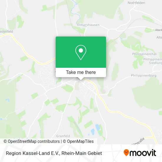 Карта Region Kassel-Land E.V.