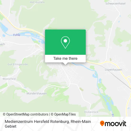 Карта Medienzentrum Hersfeld Rotenburg