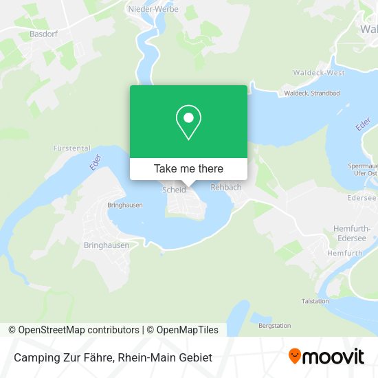 Карта Camping Zur Fähre