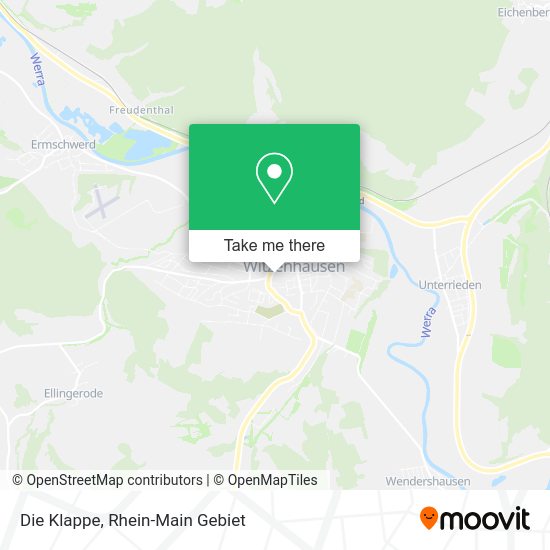 Карта Die Klappe