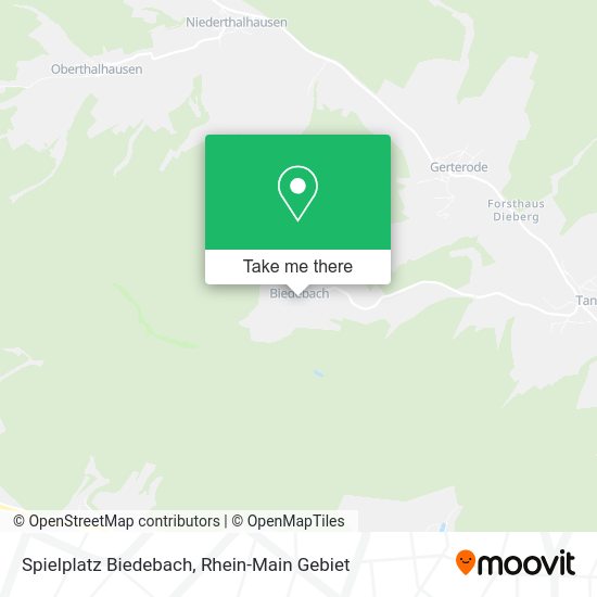 Карта Spielplatz Biedebach