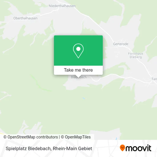 Карта Spielplatz Biedebach