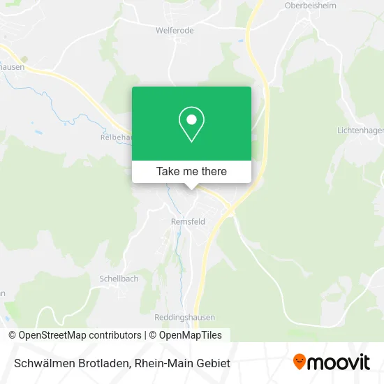 Карта Schwälmen Brotladen
