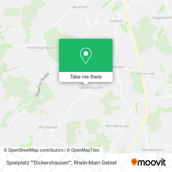 Карта Spielplatz ""Dickershausen""