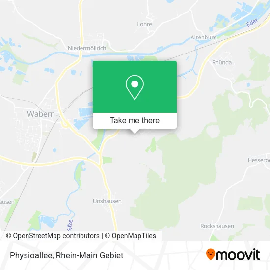 Карта Physioallee