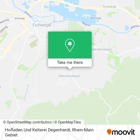 Карта Hofladen Und Kelterei Degenhardt