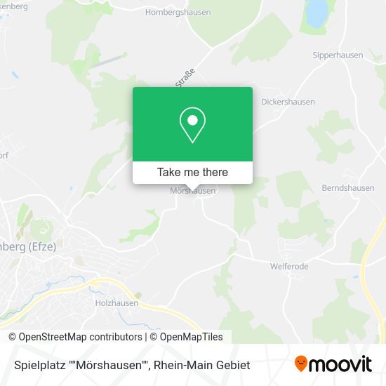 Карта Spielplatz ""Mörshausen""