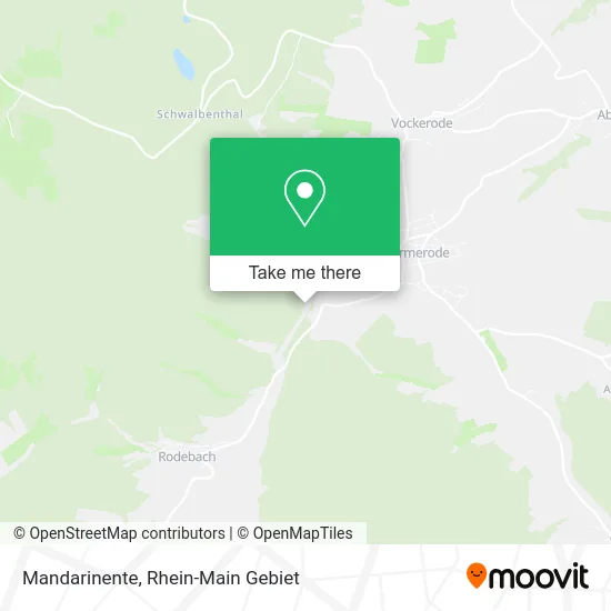 Mandarinente map