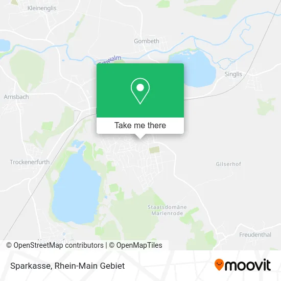 Sparkasse map