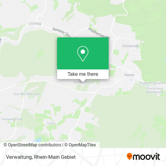 Карта Verwaltung