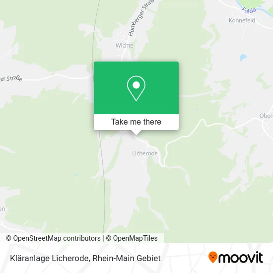 Карта Kläranlage Licherode