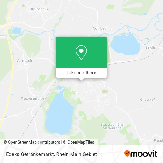 Карта Edeka Getränkemarkt