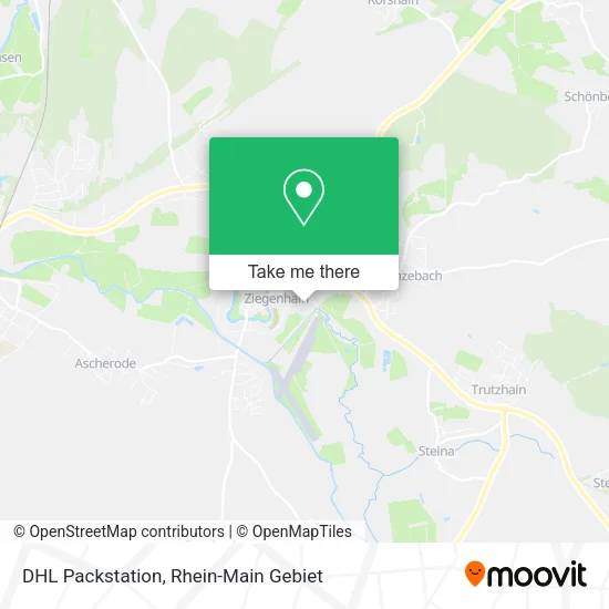 Карта DHL Packstation