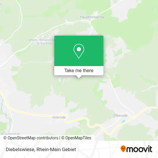 Карта Diebelswiese