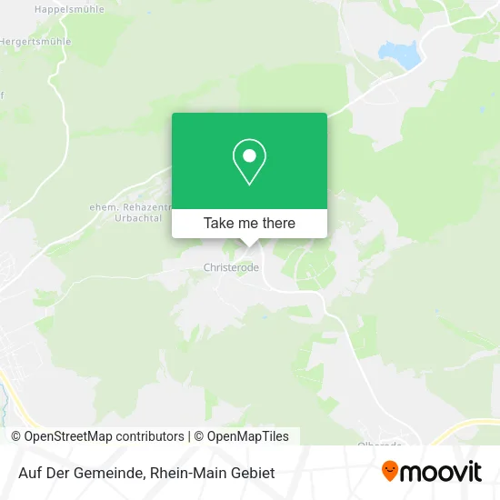 Карта Auf Der Gemeinde