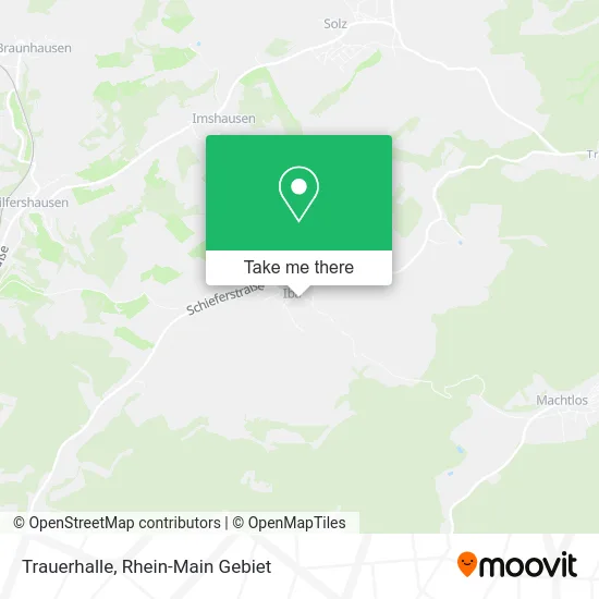 Карта Trauerhalle