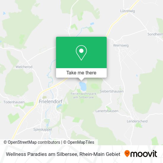Карта Wellness Paradies am Silbersee