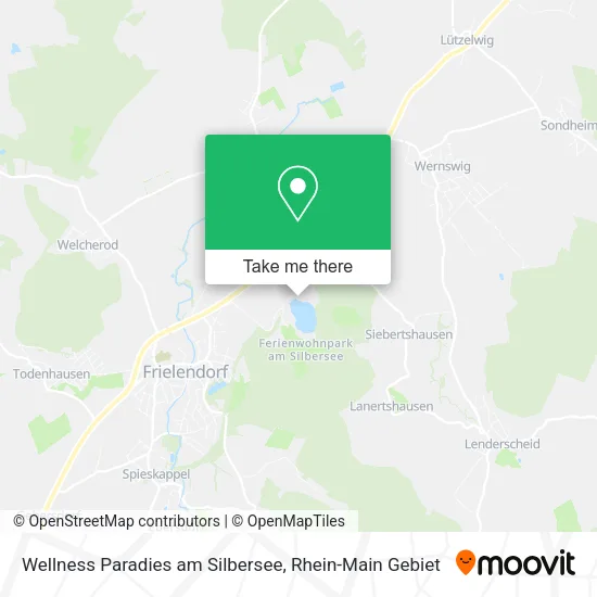 Карта Wellness Paradies am Silbersee