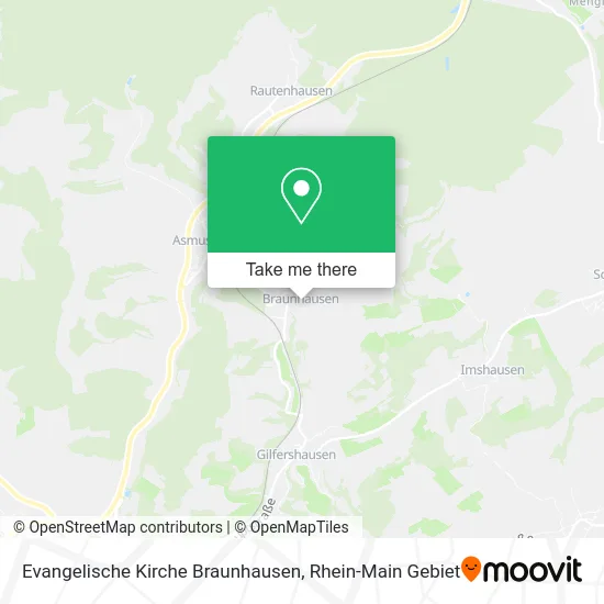 Evangelische Kirche Braunhausen map