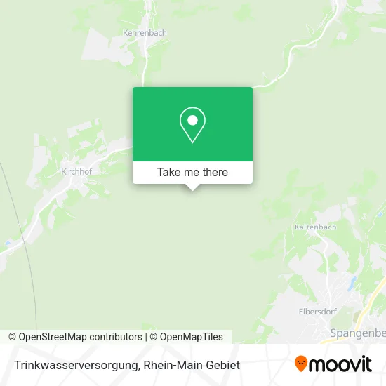 Карта Trinkwasserversorgung