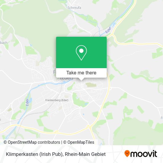Карта Klimperkasten (Irish Pub)