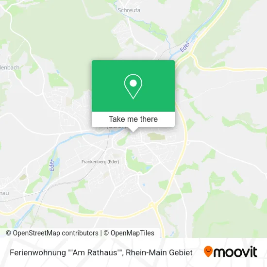 Карта Ferienwohnung ""Am Rathaus""