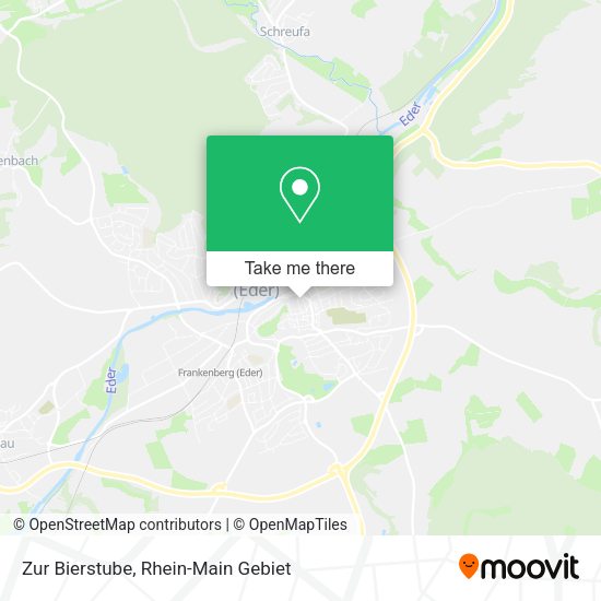 Карта Zur Bierstube