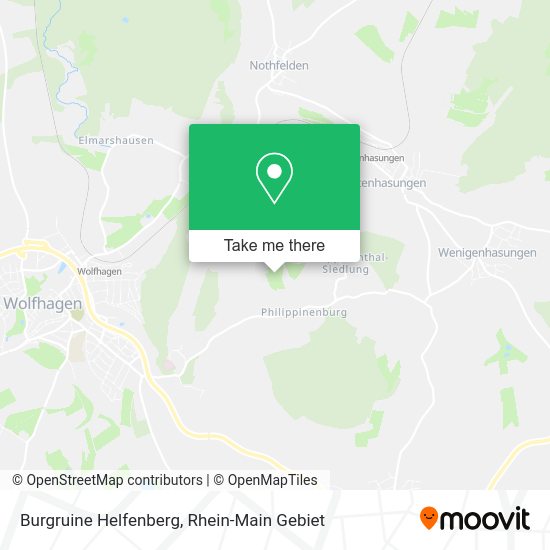 Карта Burgruine Helfenberg