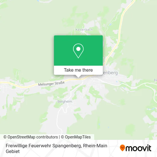 Карта Freiwillige Feuerwehr Spangenberg