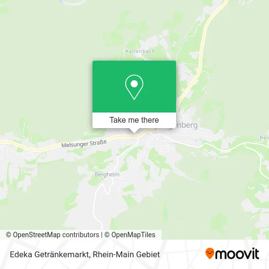 Карта Edeka Getränkemarkt
