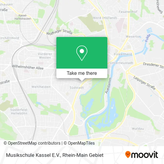 Musikschule Kassel E.V. map
