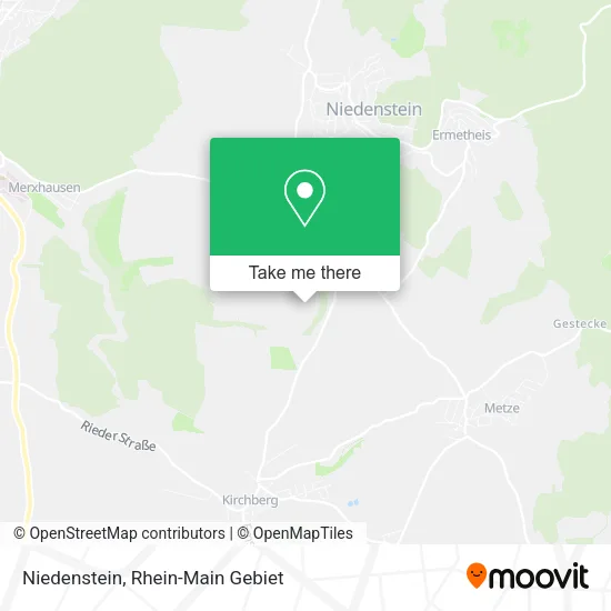 Карта Niedenstein