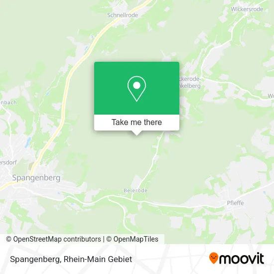 Карта Spangenberg
