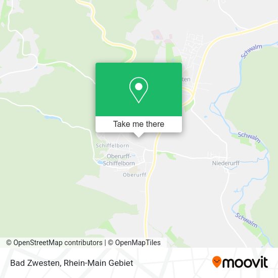 Карта Bad Zwesten