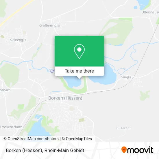 Карта Borken (Hessen)