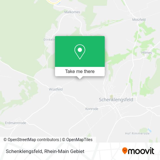 Карта Schenklengsfeld